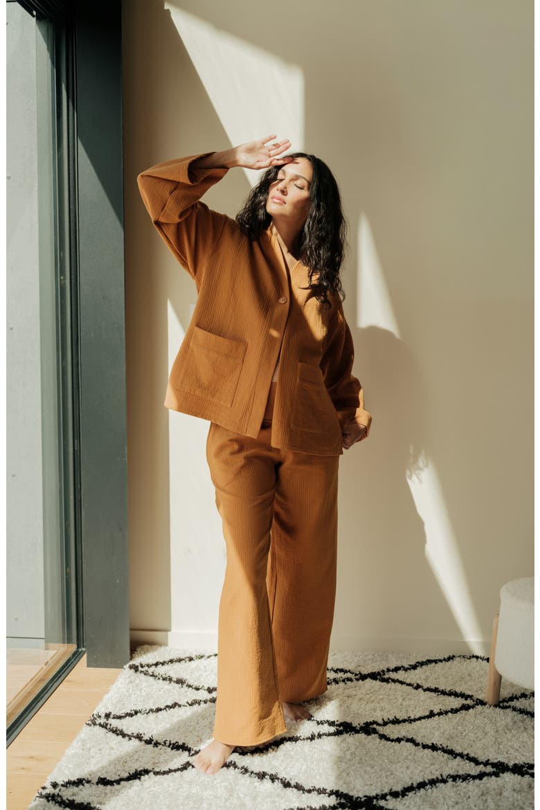 Maternity and nursing jacket Celia, Alternate, color, Cumin