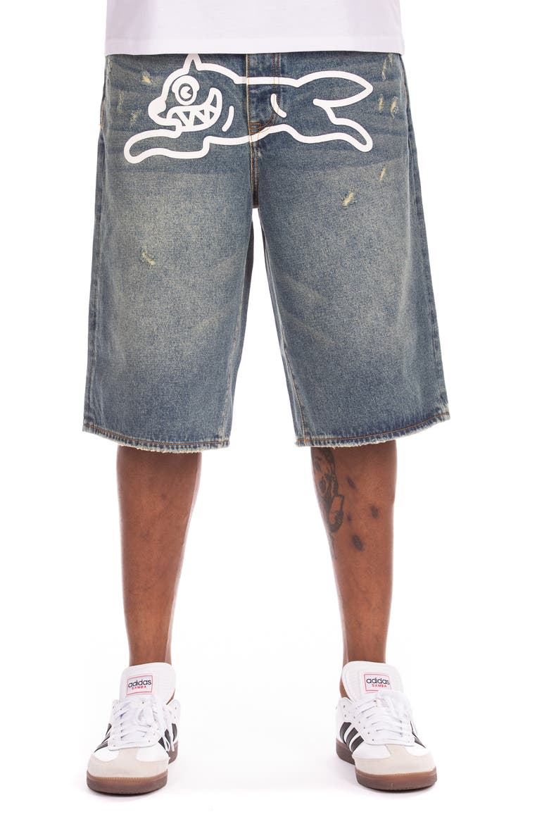 Baskin Denim Short, Main, color, BLUE FUDGE