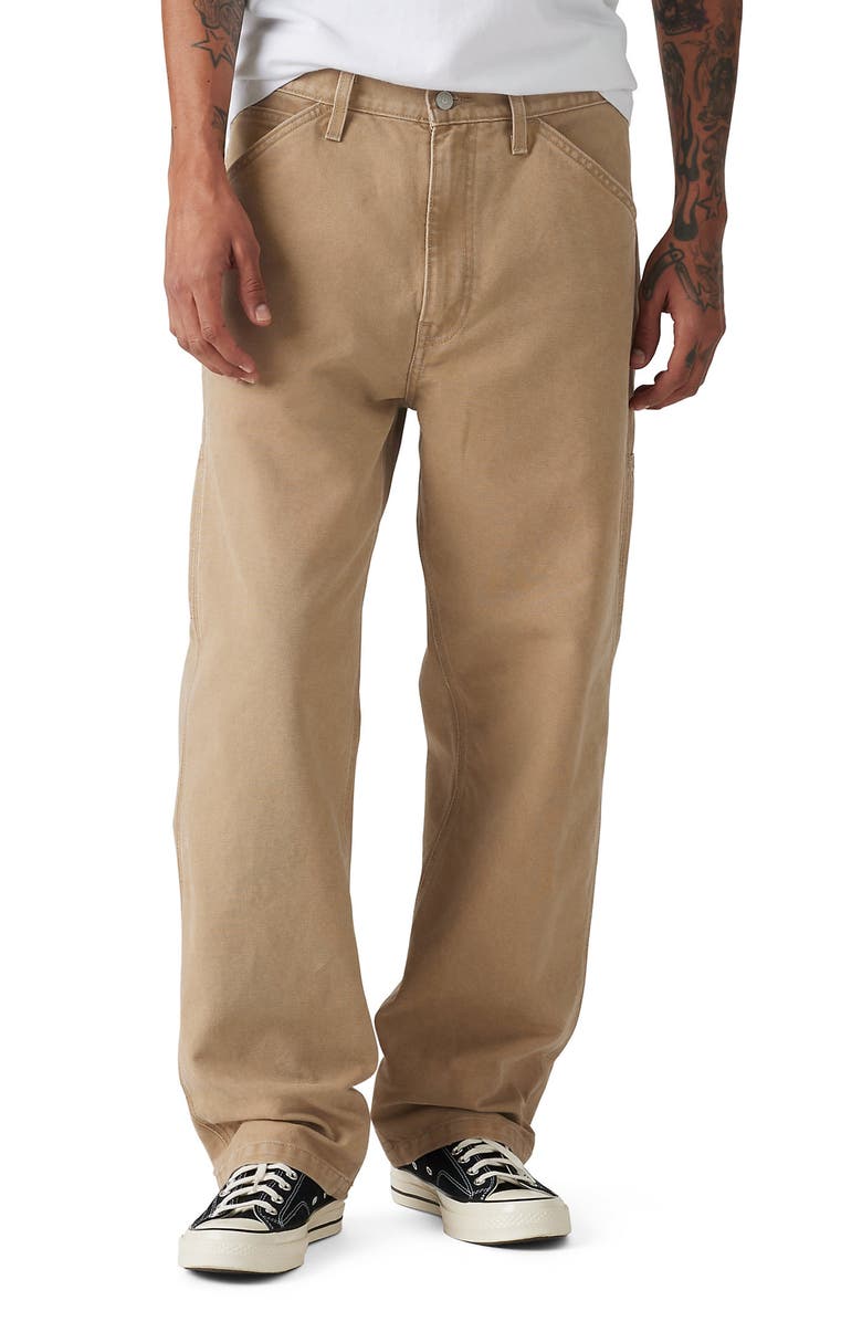 Levi's<sup>®</sup> 568<sup>™</sup> Loose Straight Leg Carpenter Jeans, Main, color, Tigers Eye Canvas