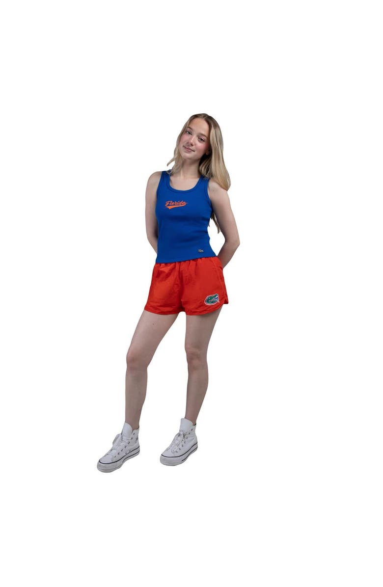Hype and Vice Women's Hype and Vice  Orange Florida Gators Boxer Shorts, Alternate, color, Orange