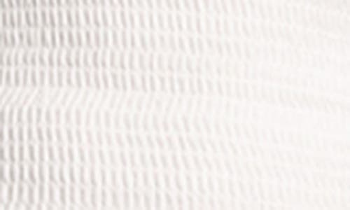 Weekend Los Angeles Felicity Smock Waist Cotton Dress In Blanc