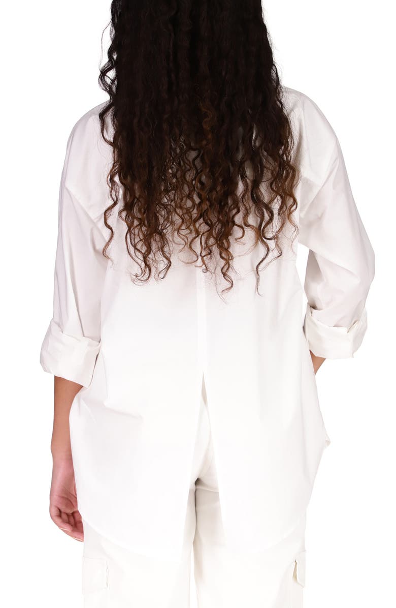 Sanctuary Slit Back Tunic Shirt, Alternate, color, 
