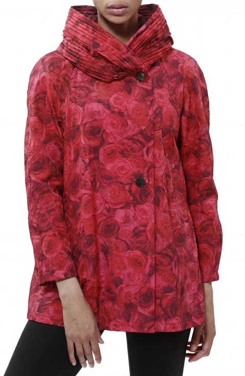 Mini Donatella Reversible Hooded Raincoat