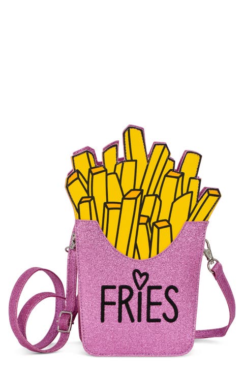 Kids' I Heart Fries Crossbody Bag
