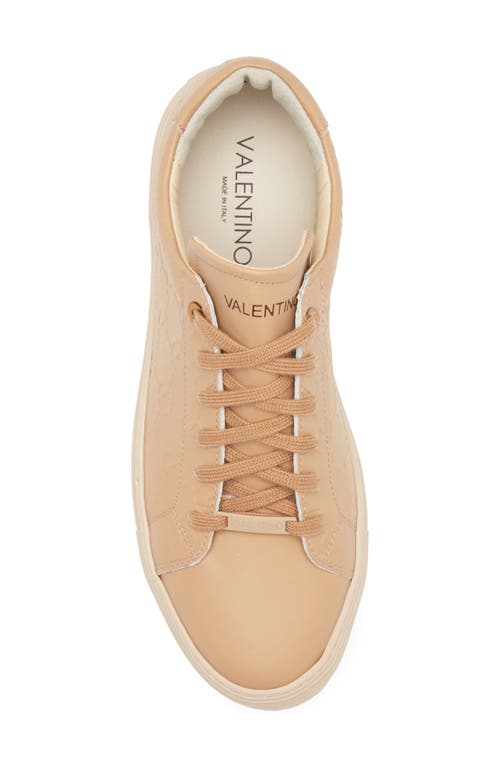 Valentino By Mario Valentino Jimmy Sneaker In Beige