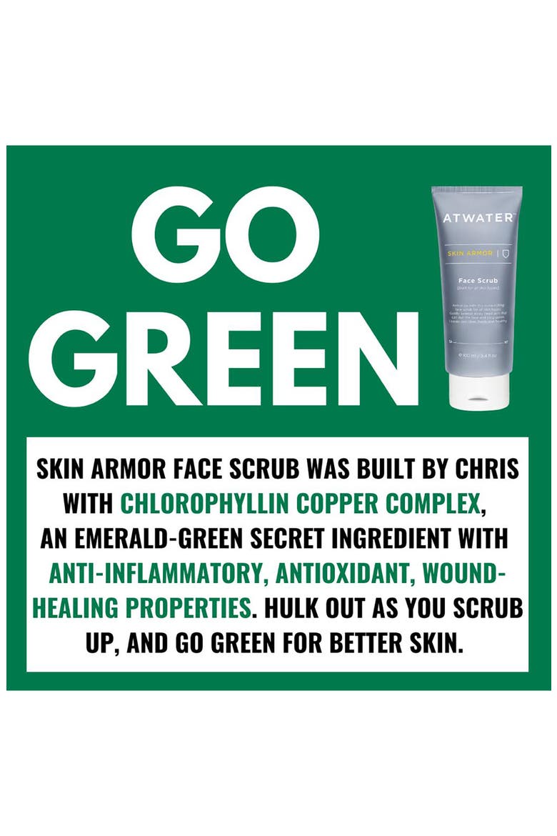 Skin Armor Face Scrub, Alternate, color, NO COLOR