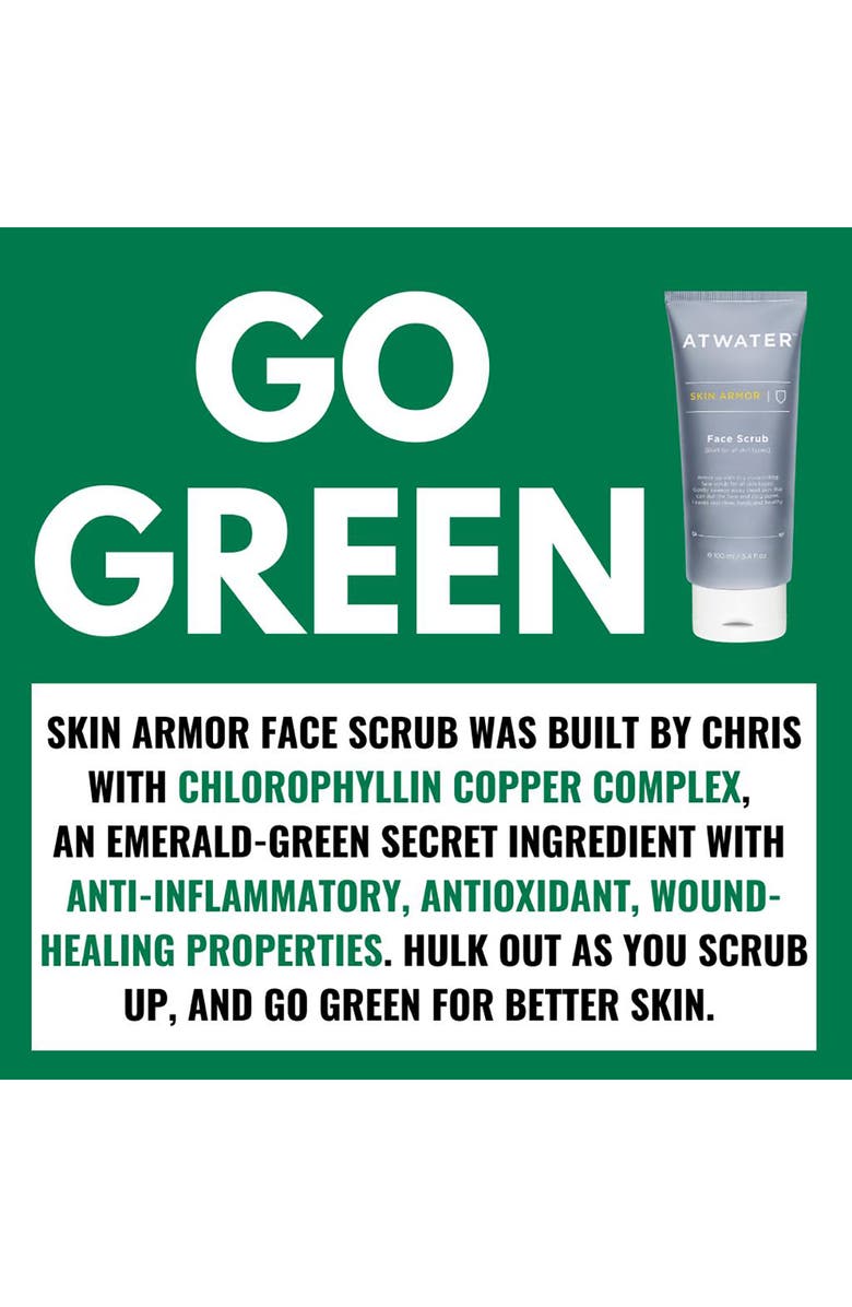 ATWATER Skin Armor Face Scrub, Alternate, color, 