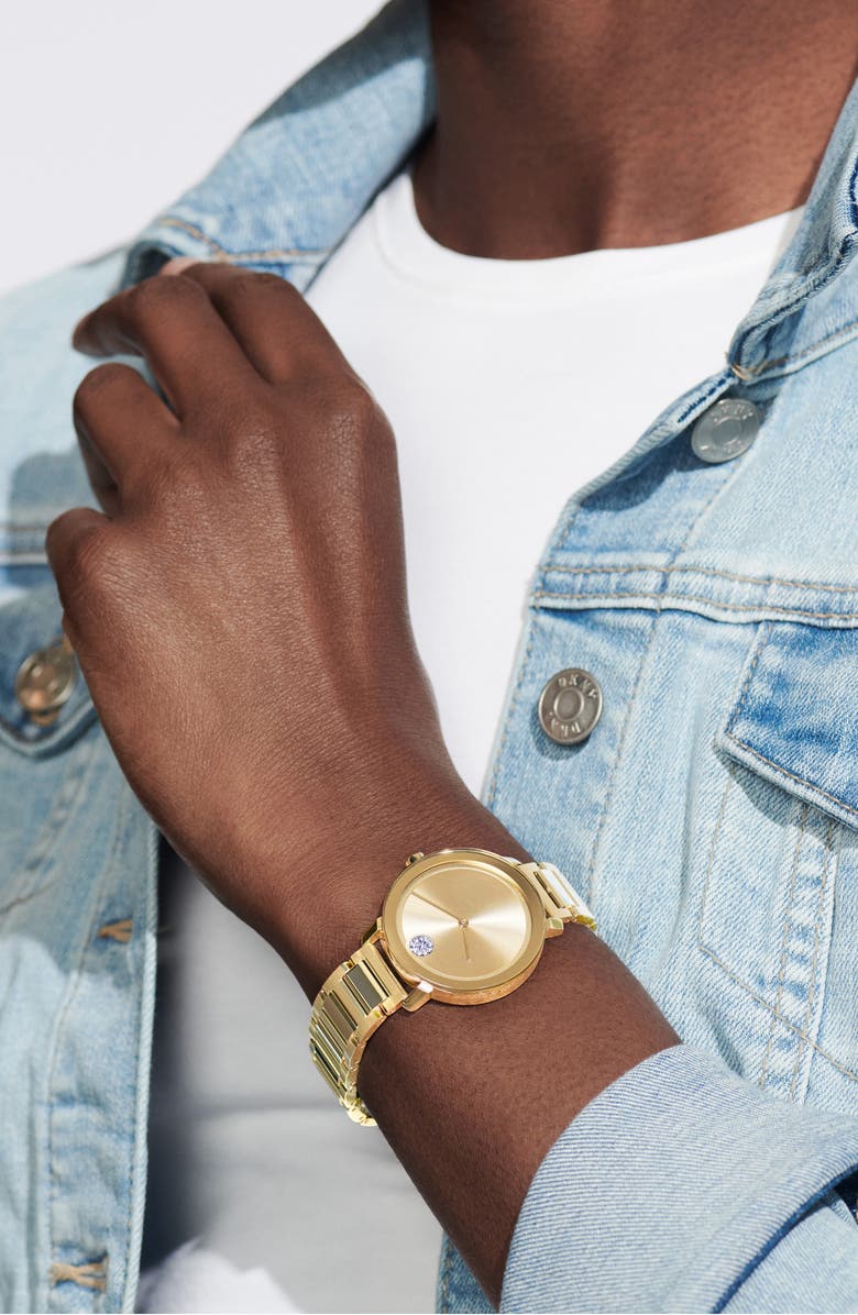 Movado Bold Bracelet Watch, 34mm, Alternate, color, 