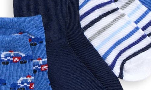 Capelli New York Kids' Emergency Crews Assorted 10-pack Crew Socks In Multi