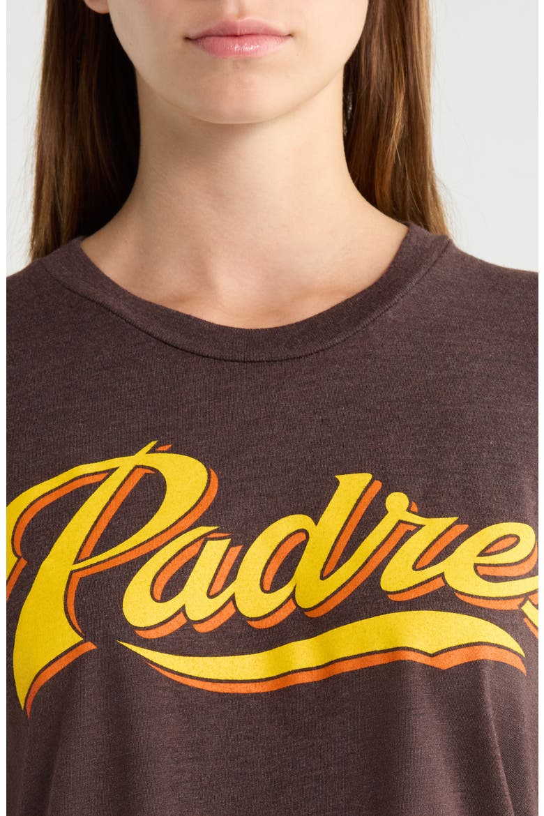 San Diego Padres Graphic Tee, Alternate, color, BROWN