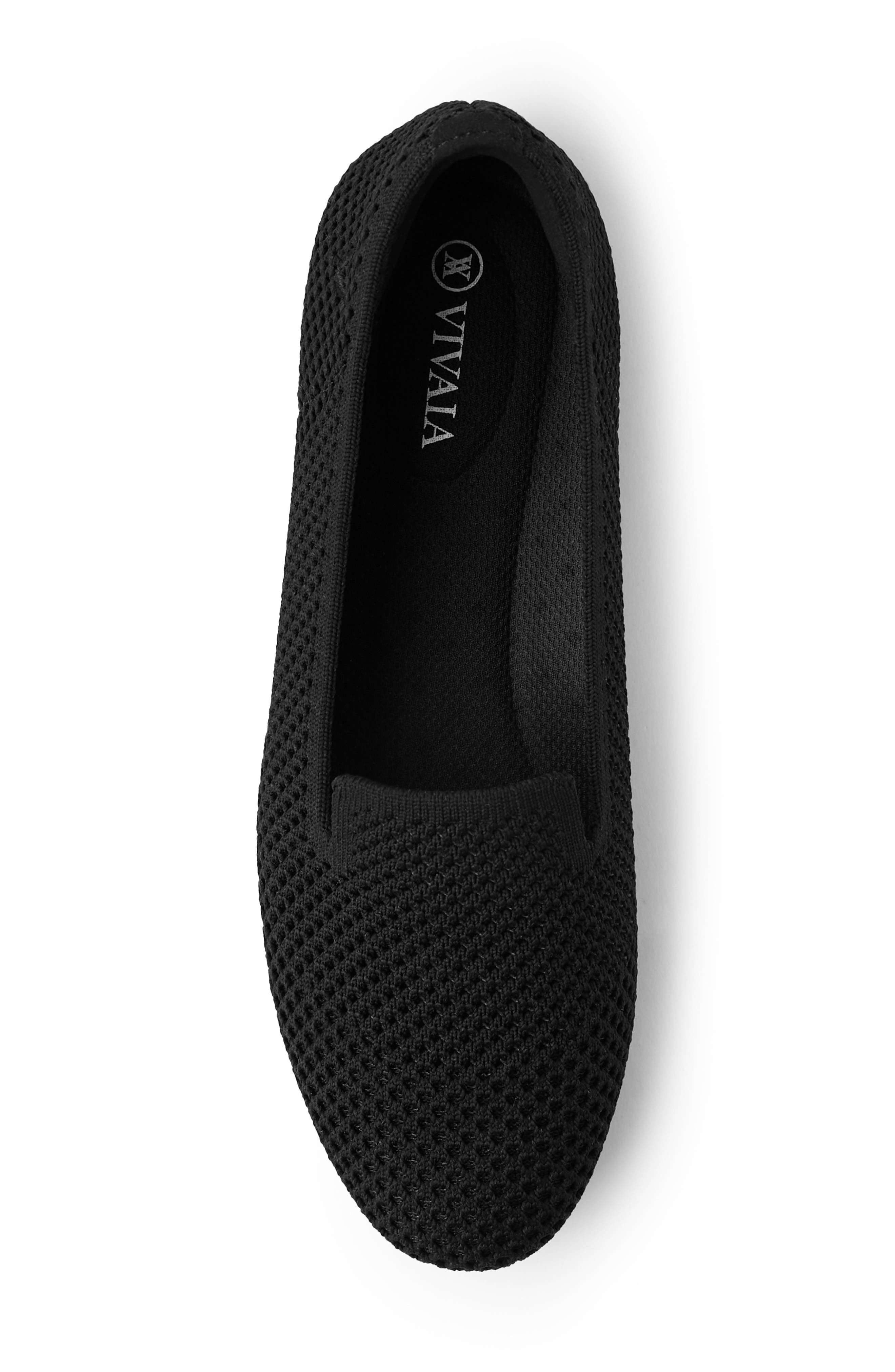 VIVAIA Round-Toe Embroidered Loafers, Alternate, color, 