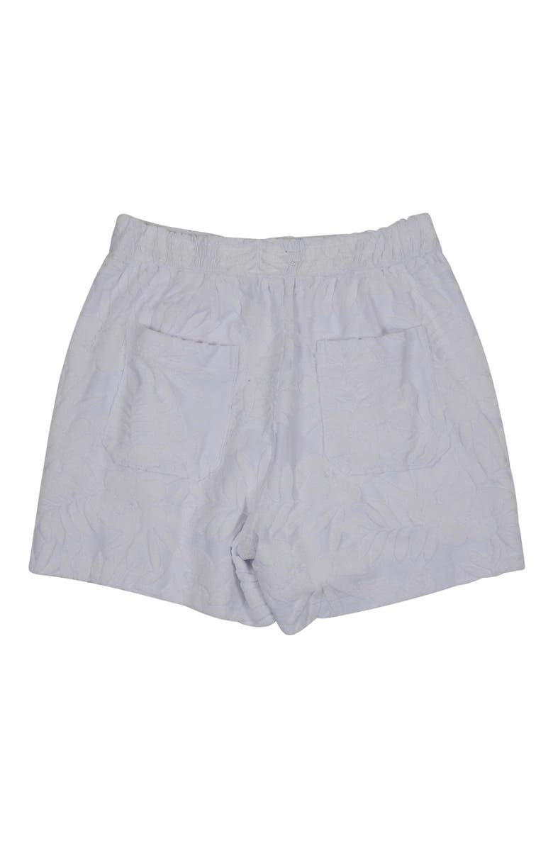 Lords of Harlech Womens Drawstring Terry Toweling Short, Alternate, color, White