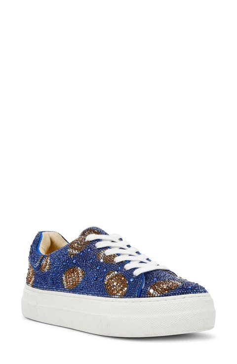 Sidny Crystal Pavé Platform Sneaker (Women)