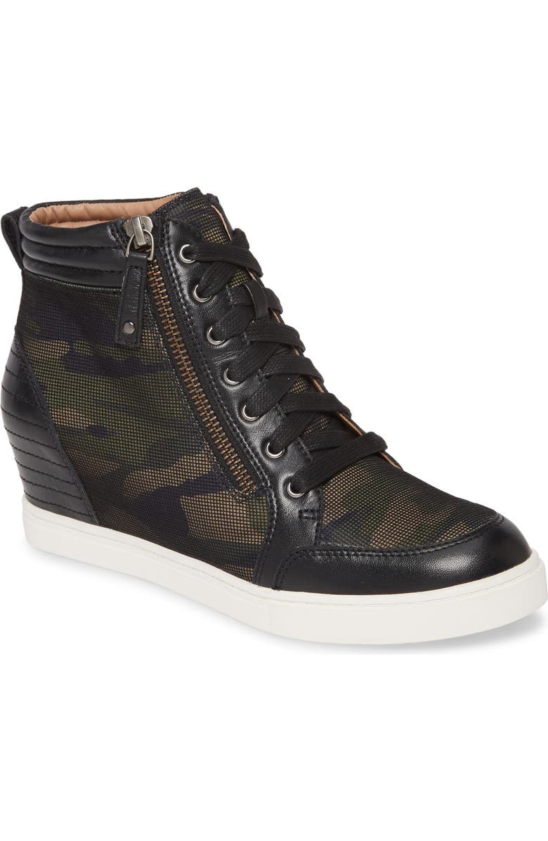 Linea Paolo Niya Wedge Sneaker, Main, color,