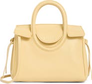 STAUD Mini Maude Leather Carryall Bag