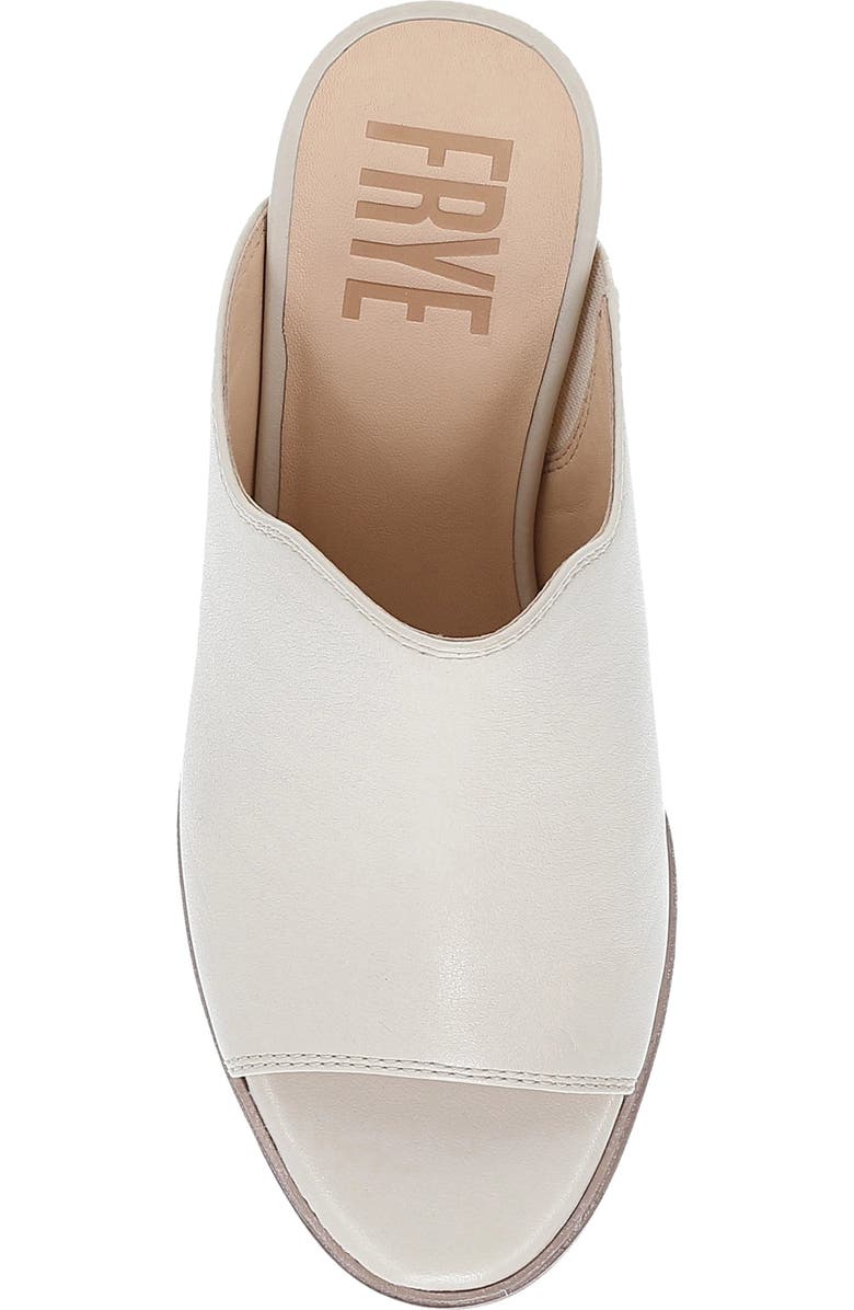 Frye Stella Mule, Alternate, color, Ivory