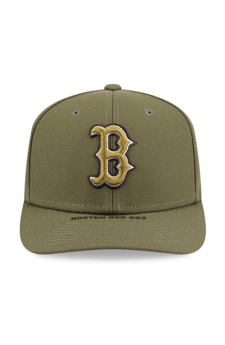 New Era Men's New Era  Olive Boston Red Sox 2026 Armed Forces Day 9SEVENTY Adjustable Hat, Alternate, color, Olive