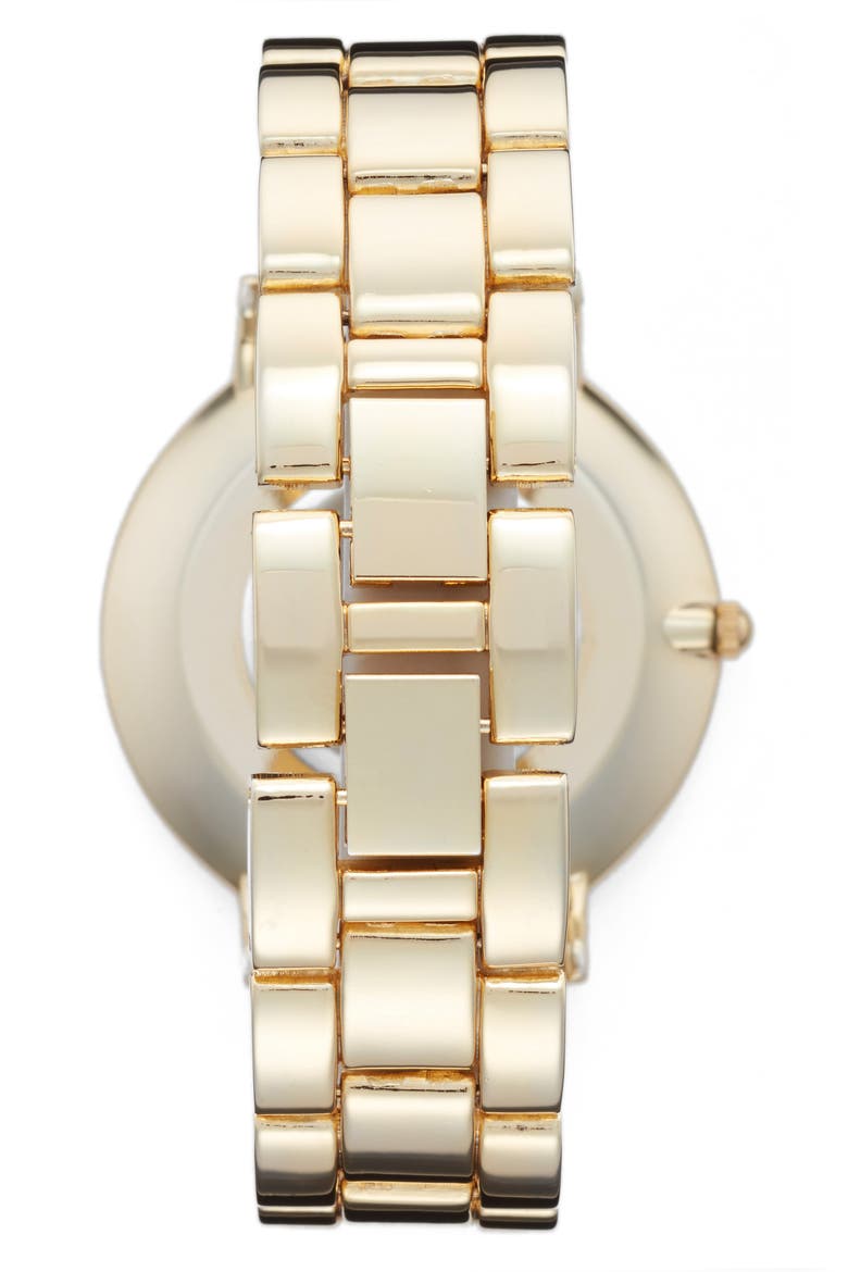 Boyfriend Watch, 38mm, Alternate, color, GOLD/ BALCK/ GOLD