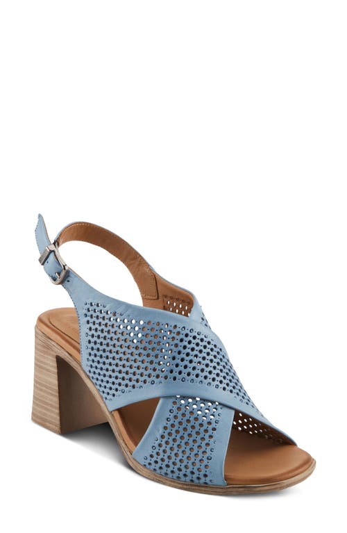 Spring Step Luanca Slingback Sandal In Blue