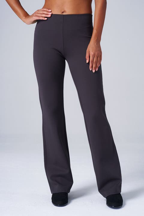 High Waist Bootcut Stretch Ponte Pant