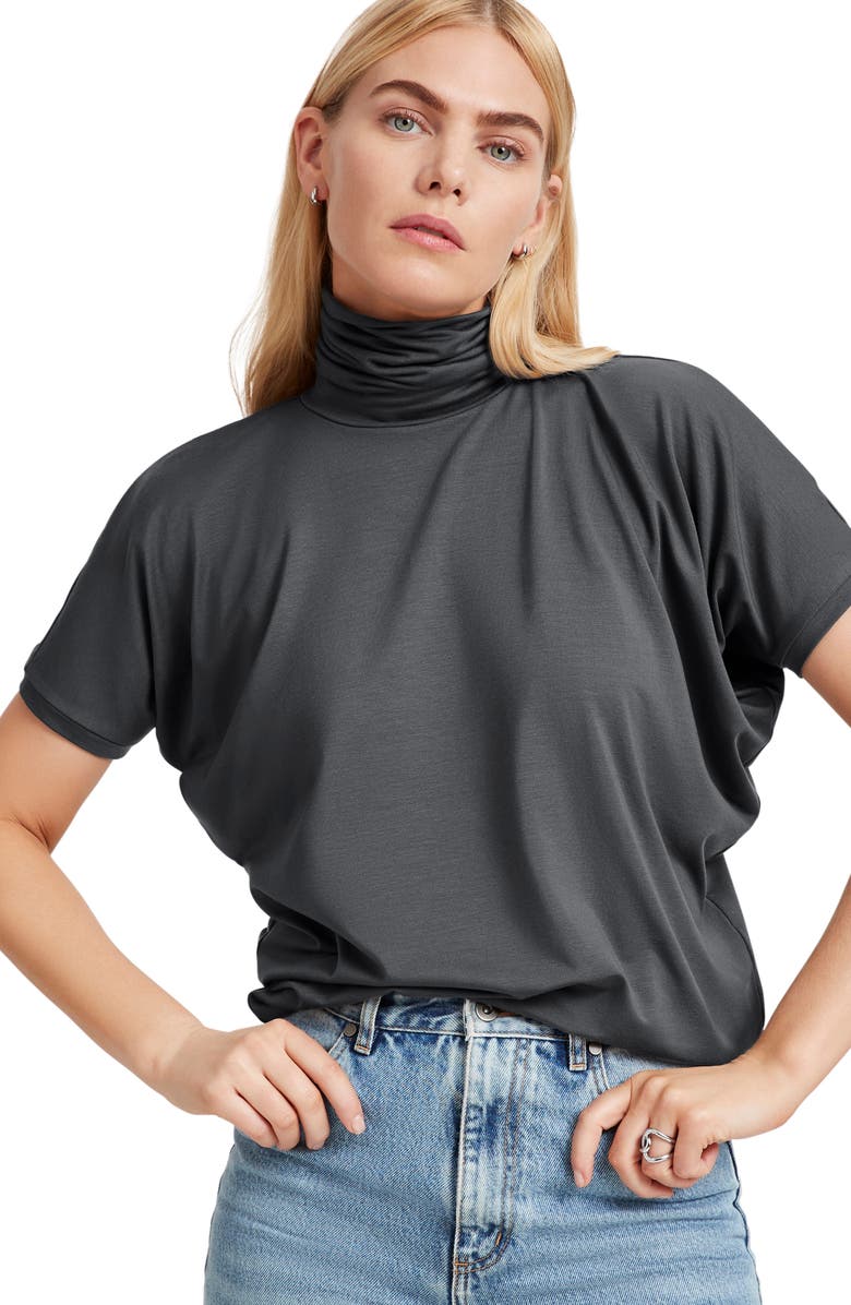 Marcella Layla Turtleneck Top, Alternate, color, 
