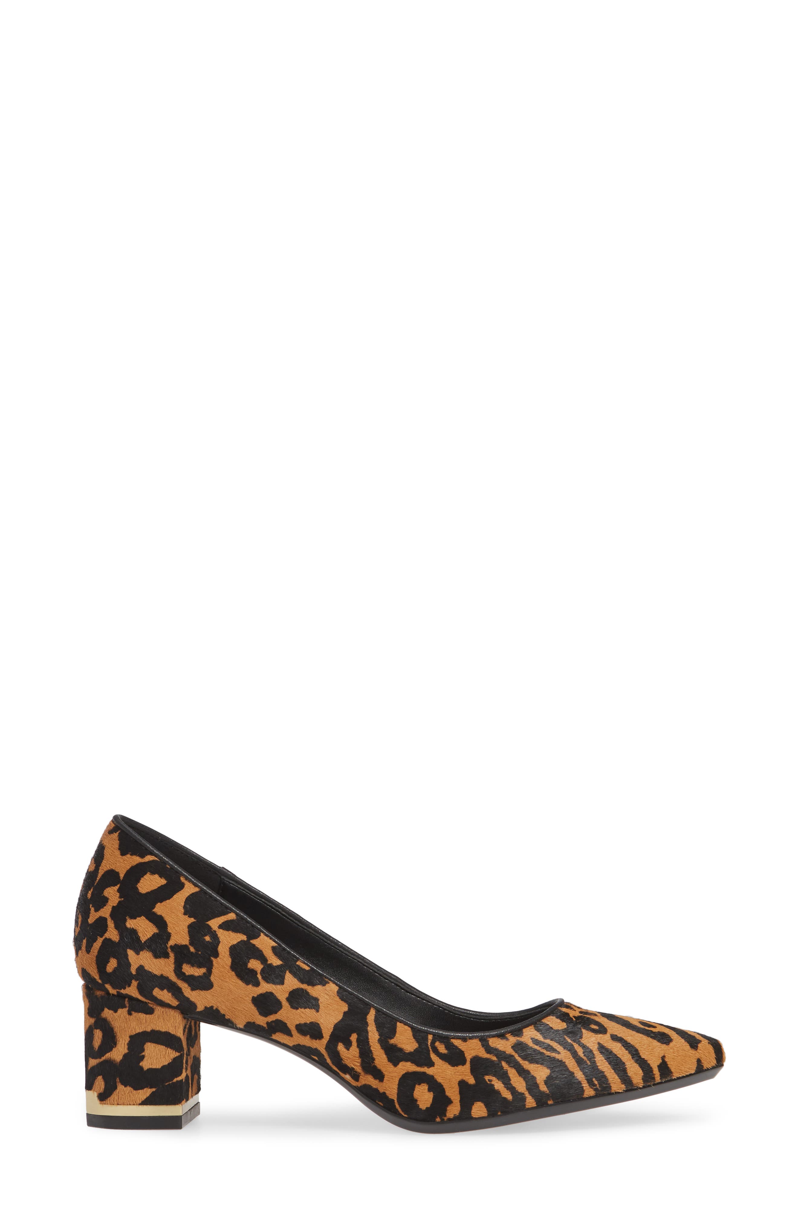 Nita Pointy Toe Genuine Calf Hair Pump, Alternate, color, ANIMAL PRINT CALF HAIR