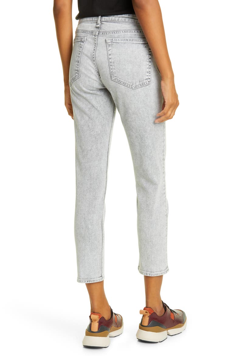 Dre Crop Slim Boyfriend Jeans, Alternate, color, ACID