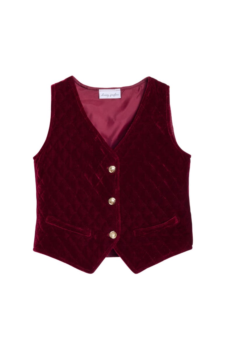 Vest Waistcoat for Kids, Main, color, Navy