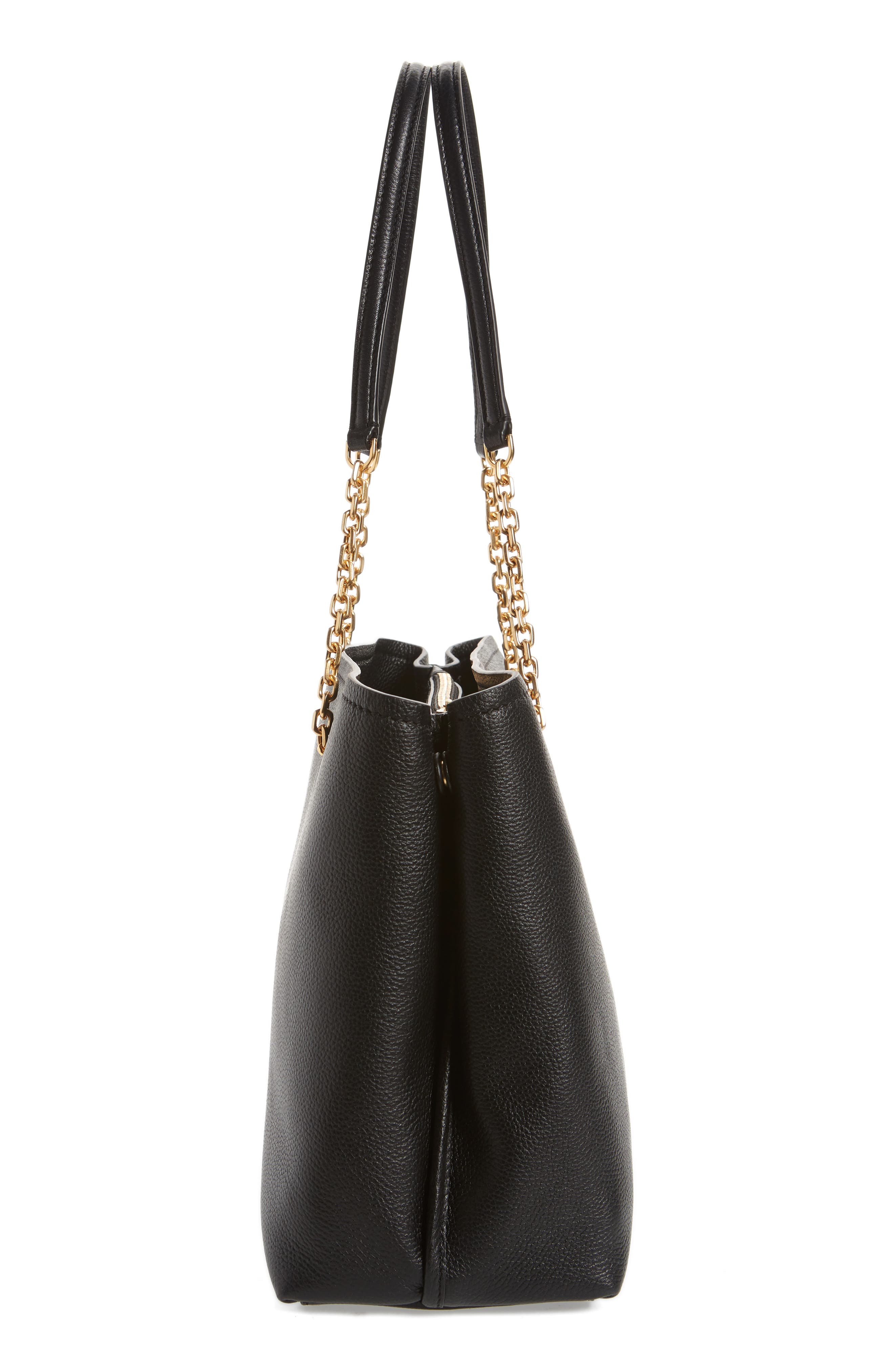 Tory Burch Carson Leather Tote, Alternate, color, 