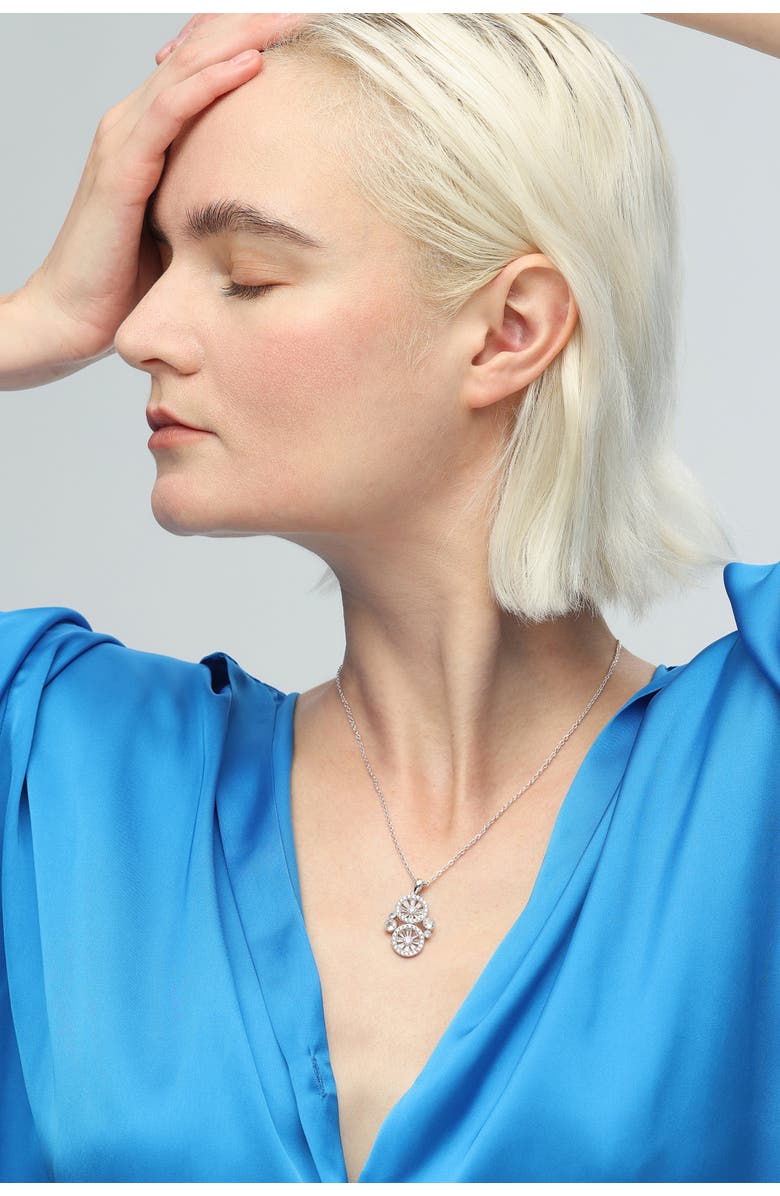 Classicharms Wheel of Fortune Necklace, Alternate, color, Silver