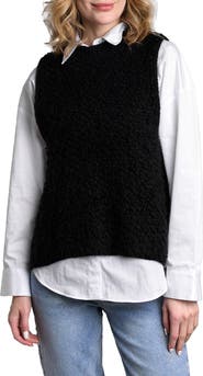 SAACHI Buttoned Sweater Vest