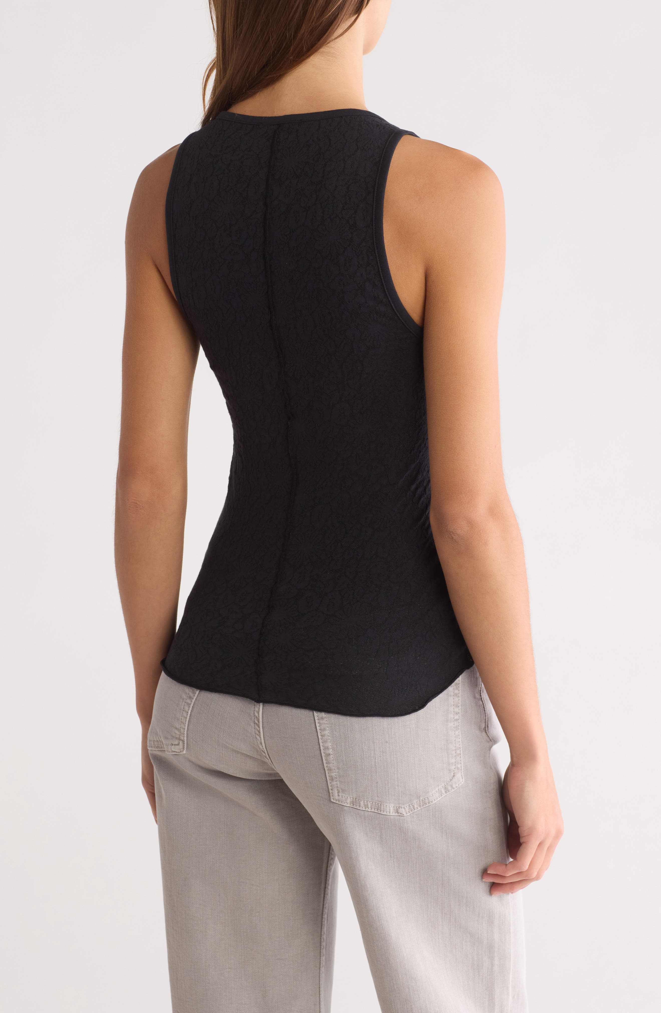 Gemma Jacquard Knit Tank - image 2