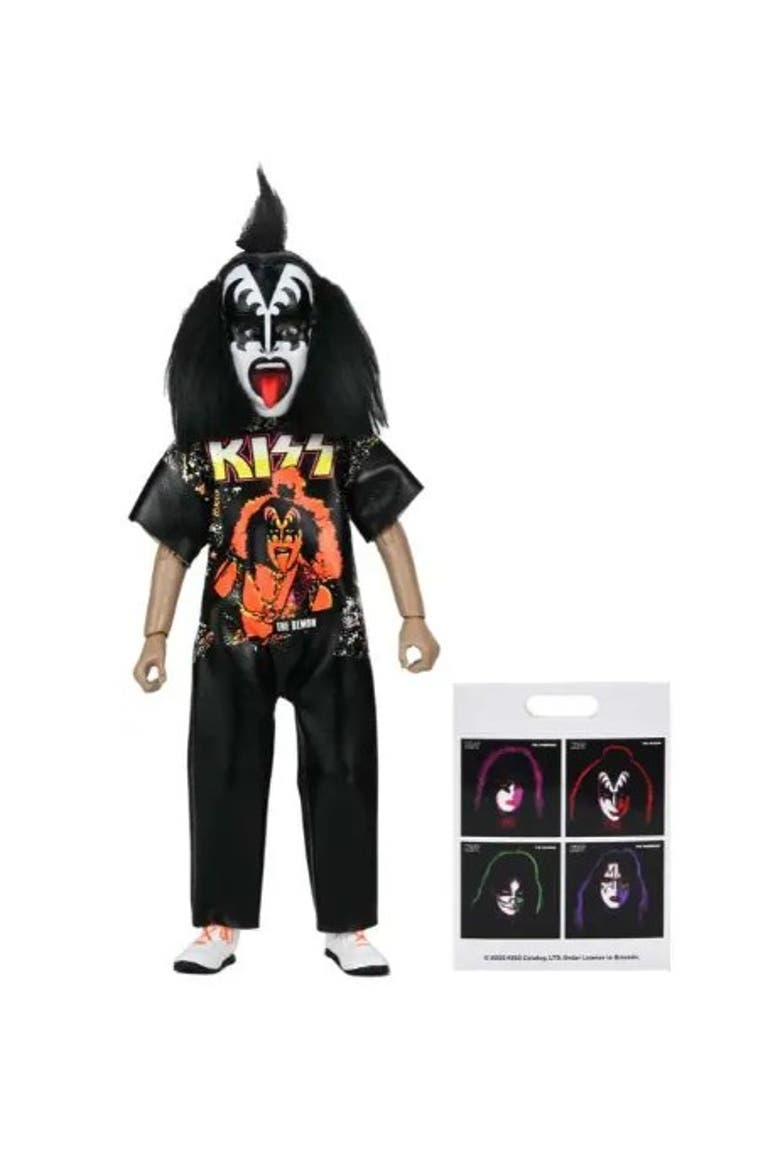 The Demon (KISS) NECA Ben Cooper 6" Scale Clothed Action Figure, Main, color, Multicolored