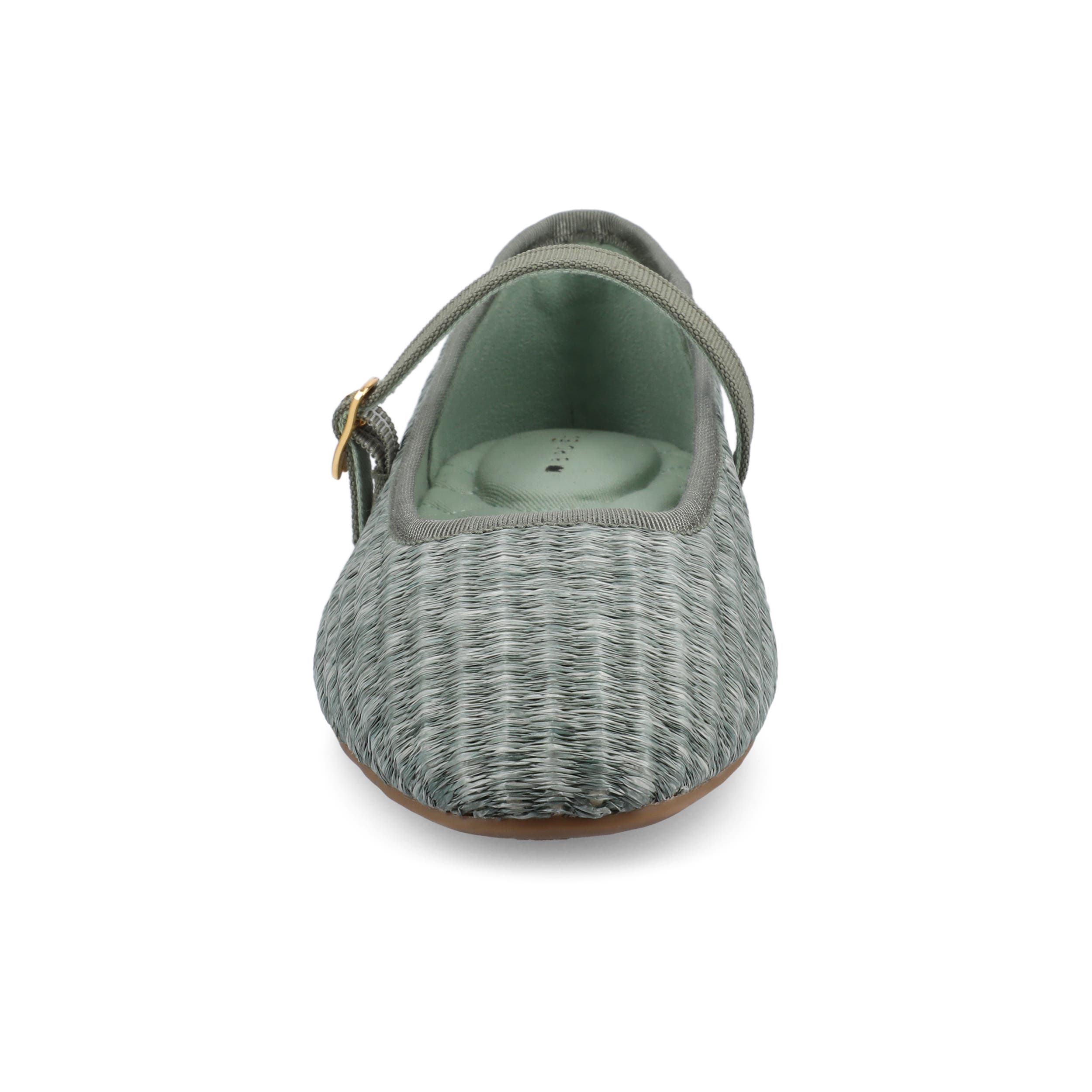 The Hummingbird Mary Jane, Alternate, color, Seafoam Raffia