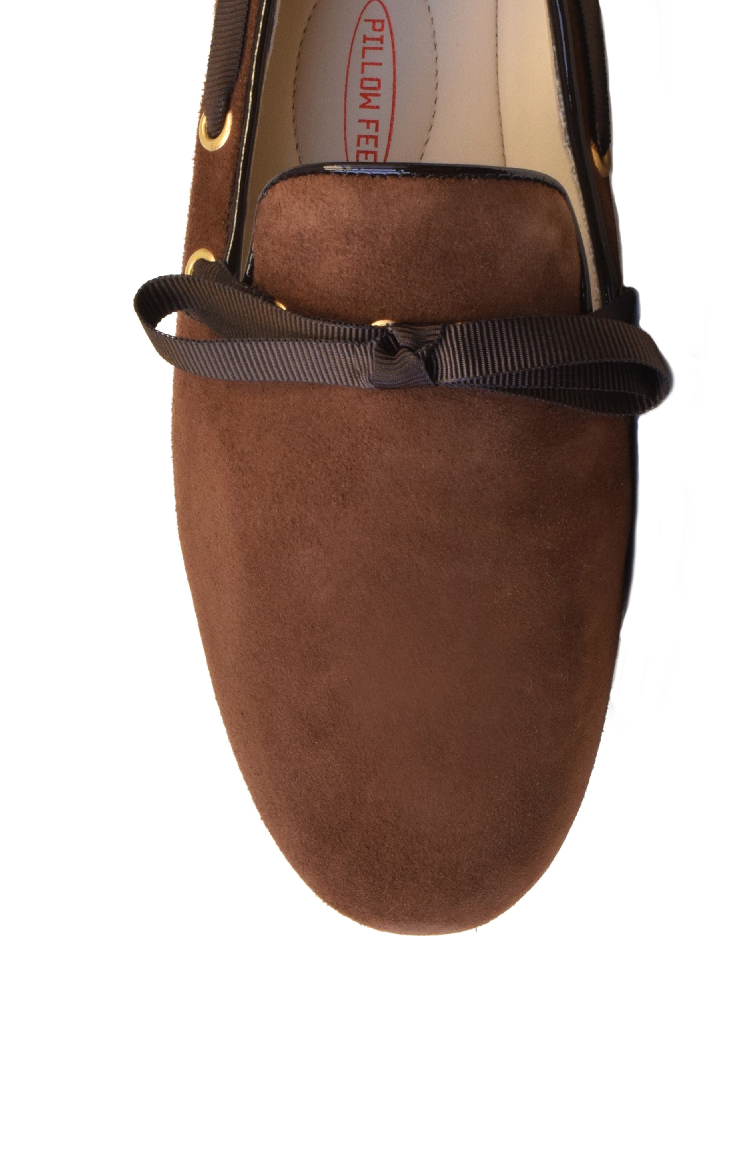 Amalfi by Rangoni Delta Loafer, Alternate, color, Castagno Cashmere Suede