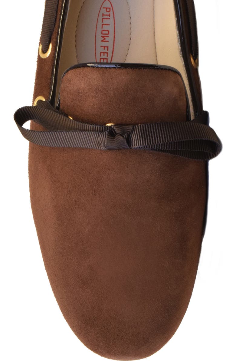 Amalfi by Rangoni Delta Loafer, Alternate, color, Castagno Cashmere Suede