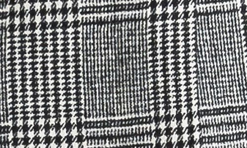 Freemarket Houndstooth Plaid Blazer In Gray