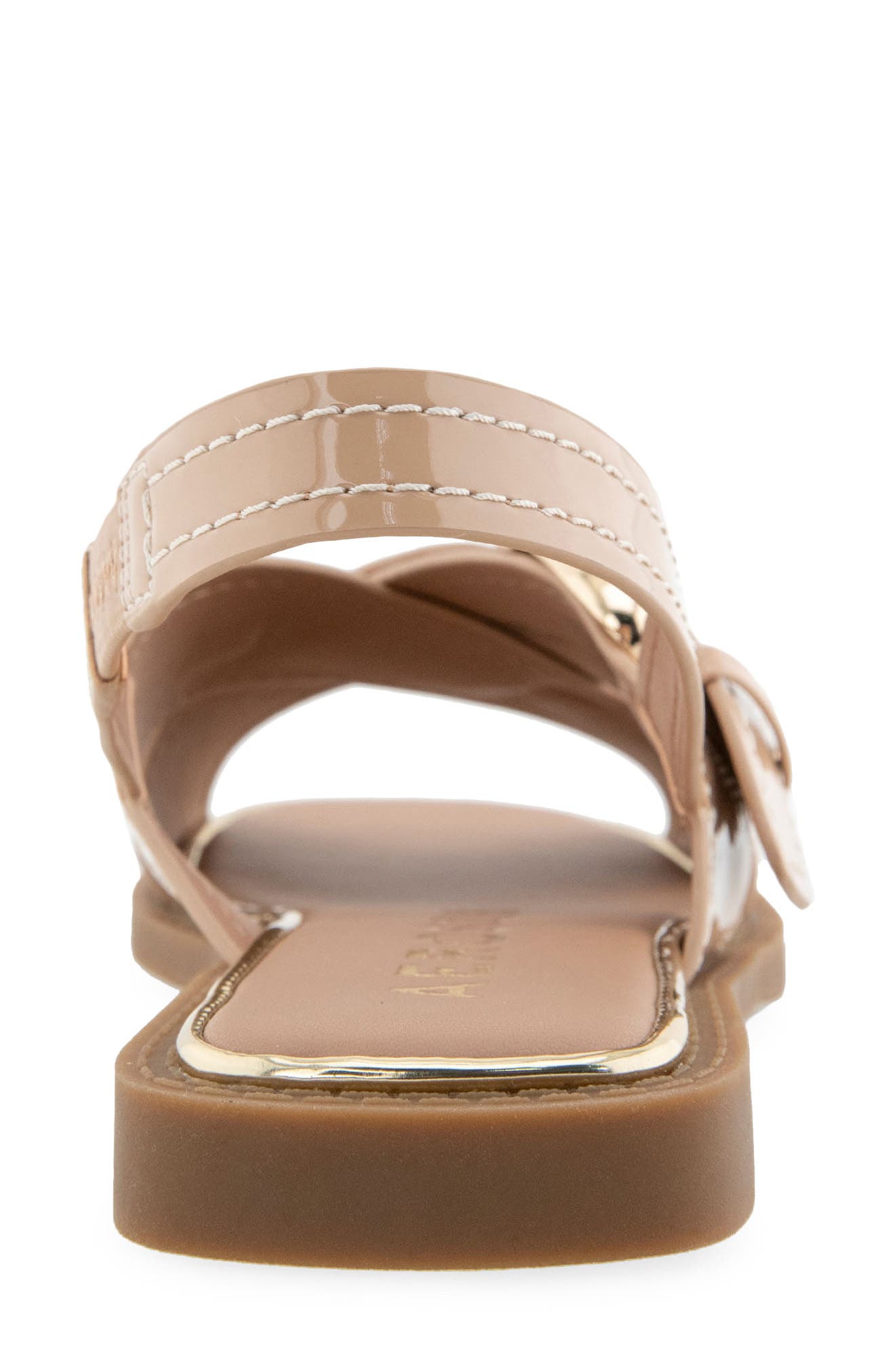 Aerosoles Cassa Slingback Sandal, Alternate, color, Beige Bisque Patent Leather