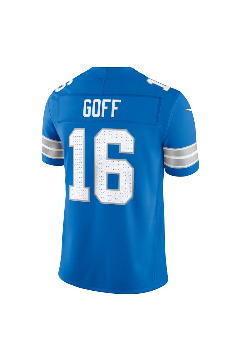 Men's Nike Jared Goff Blue Detroit Lions Team Vapor F.U.S.E. Stitched Limited Jersey, Alternate, color, Blue