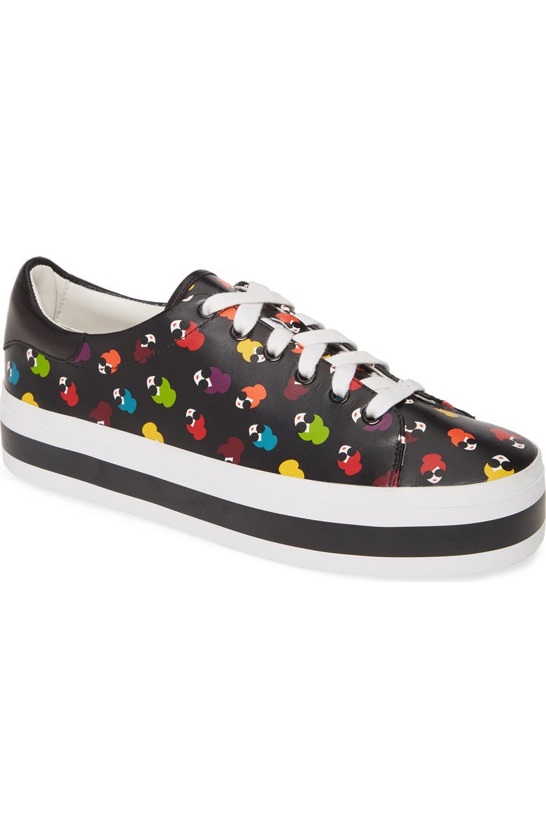 Alice + Olivia Ezra Flatform Sneaker, Main, color,