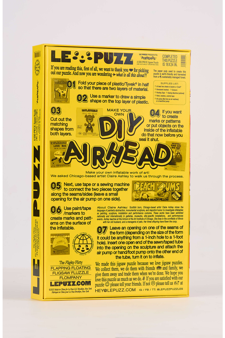 Airheads 500-Piece Puzzle, Alternate, color, None