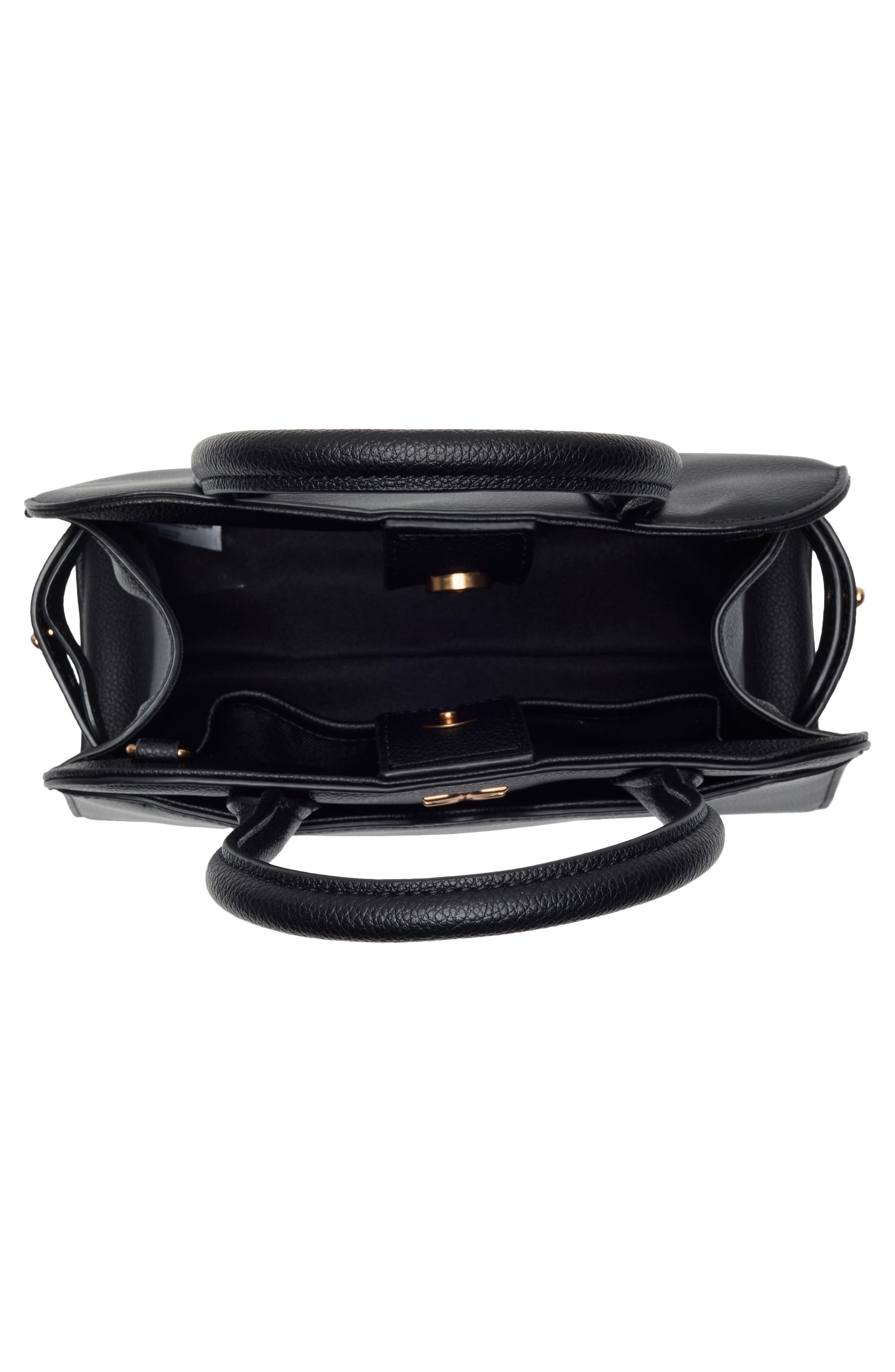 Sam Edelman Miranda Small Satchel, Alternate, color, Black