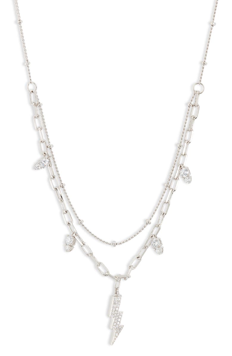 AJOA Cheeky Lightning Bolt Layered Necklace | Nordstromrack