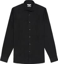Reiss Ruban Linen Button-Up Shirt