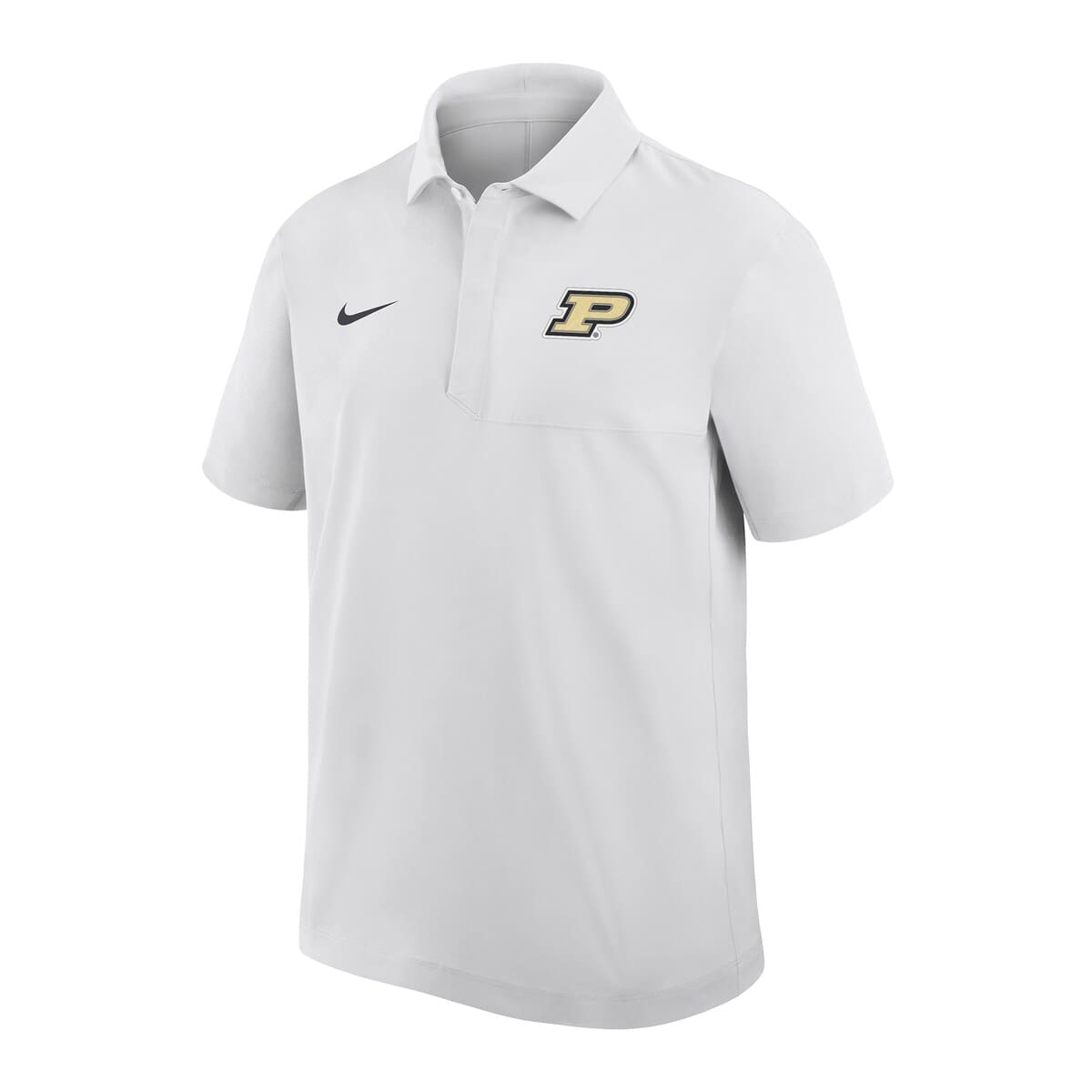 Nike Men's Nike White Purdue Boilermakers Woven Polo (Men) | Nordstrom