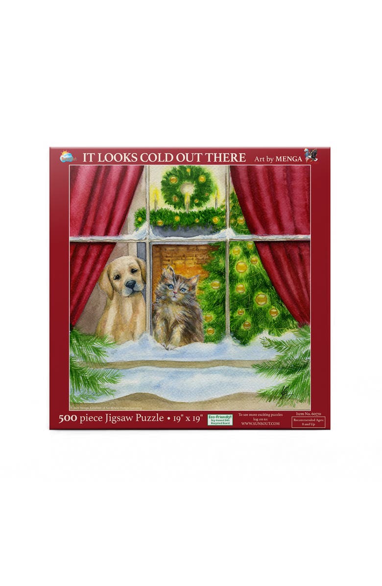 Sunsout It Looks Cold Out There 500 piece Jigsaw Puzzle for Adults, Alternate, color, Multicolor