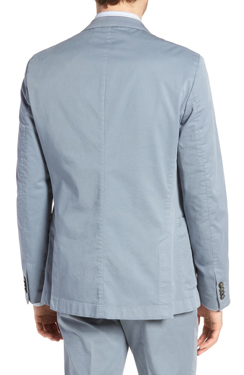 BOSS Hanry-D Trim Fit Stretch Cotton Blazer, Alternate, color,