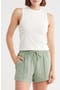 Airlite Melissa Mock Neck Stretch Cotton Tank
