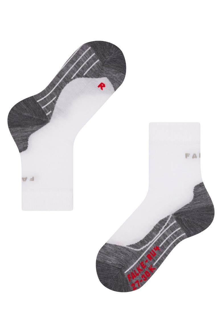 RU4 Endurance Running Socks, Alternate, color, White-Mix