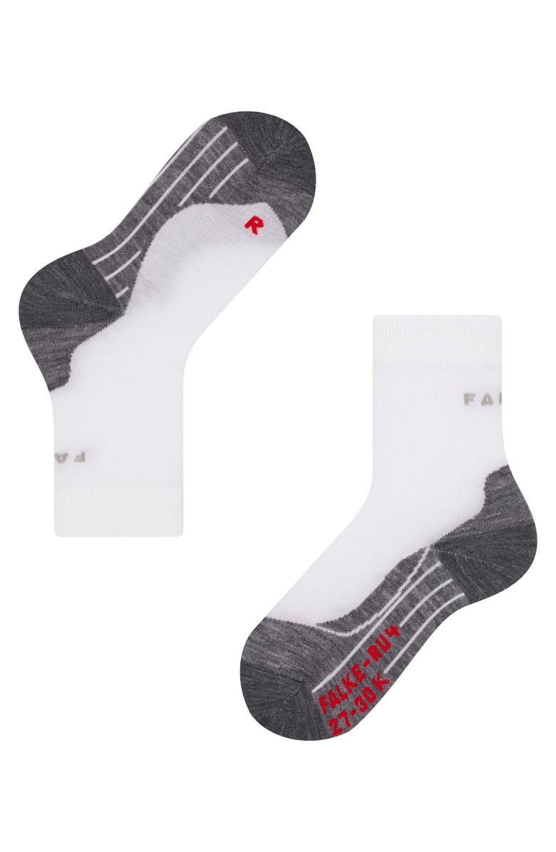 Falke RU4 Endurance Running Socks, Alternate, color, White-Mix